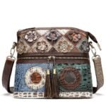 Colorful Patchwork Crossbody Bag for Women - Image 2