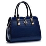 Croc-Texture Handbag for Women - Image 3